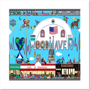 The Community Pulse of Woodhaven Posters and Art